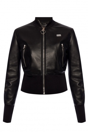 Leather bomber jacket, zdjęcie 1 Leather bomber jacket od Philipp Plein